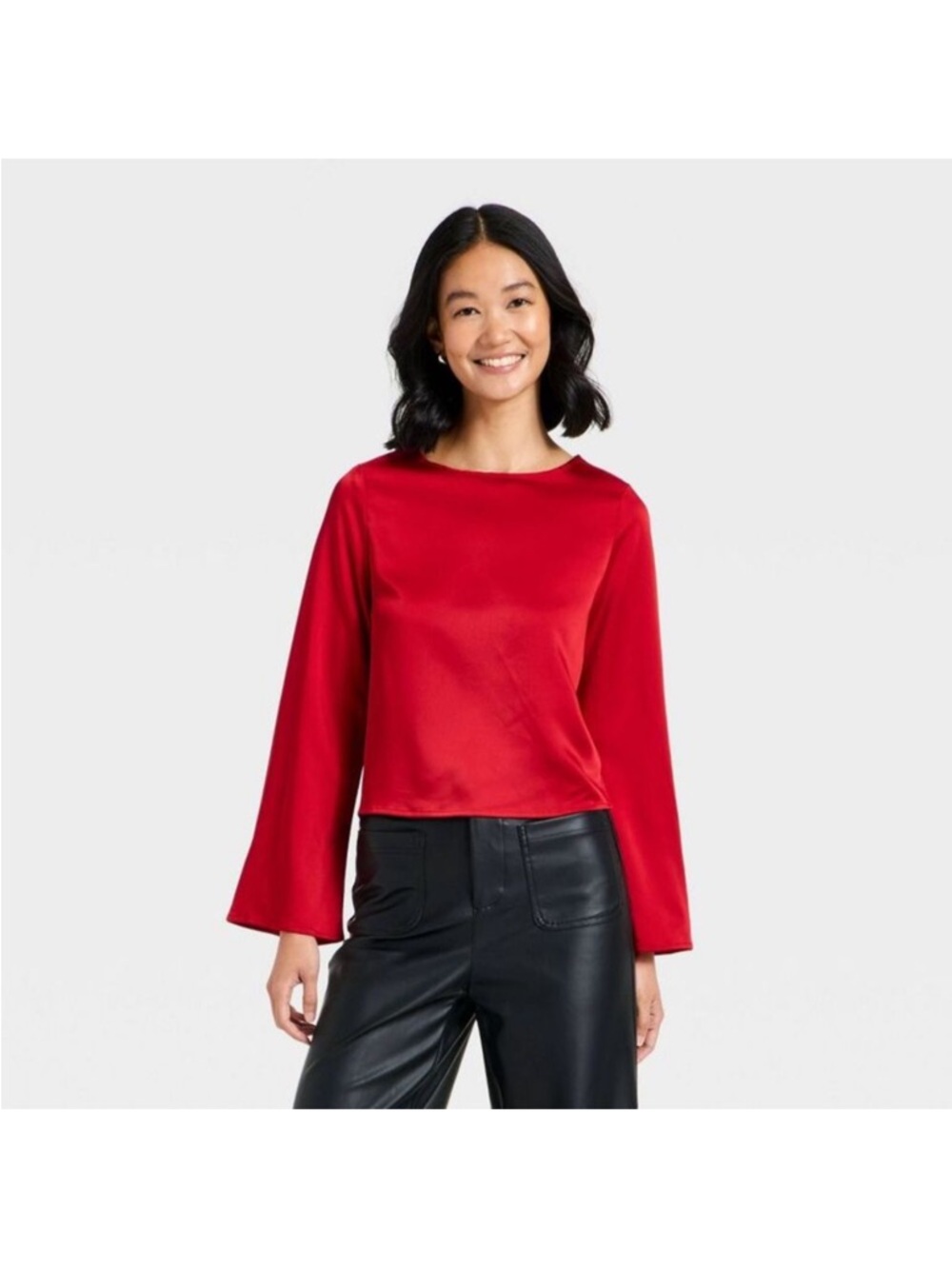 A New Day XXL Satin Blouse- NWOT